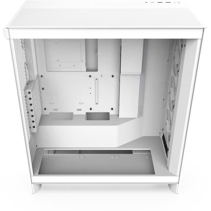 Boitier moyen-tour - NZXT - CM-H72FW-R1 - H7 Flow RGB avec ventilateurs RGB inclus - Blanc