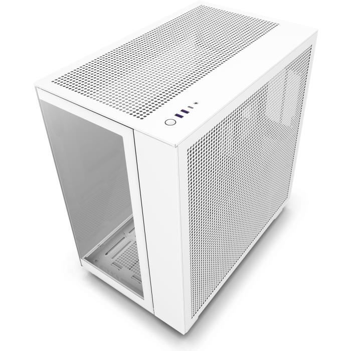 Boitier moyen-tour - NZXT - H9 Flow - Refroidissement avancé - 4 ventilateurs F120mm - Blanc
