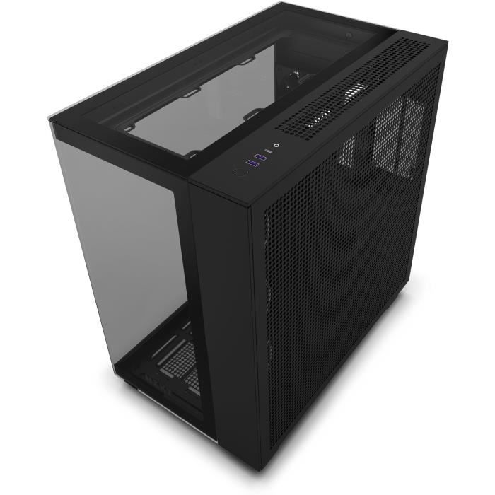 Boîtier moyen-tour - NZXT - H9 Elite - Verre trempé - Circulation d'air optimale - Noir