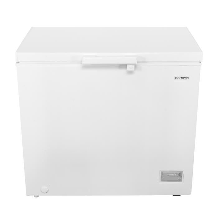 CongÈlateur coffre OCEANIC OCEACC198WE - 1 Porte - 198L - Classe E - blanc