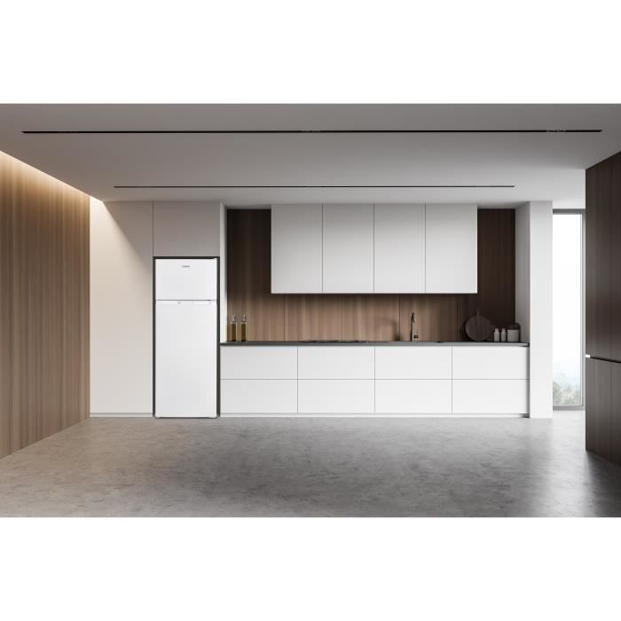 Réfrigérateur congélateur haut OCEANIC OCEAF2D206W3 - 2 Portes - 206L - Froid statique - Blanc