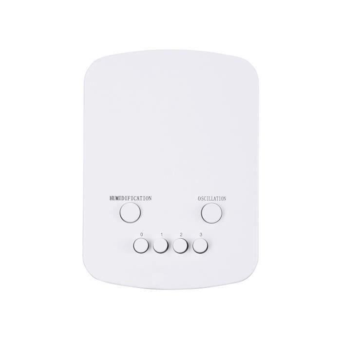 OCEANIC RafraÓchisseur d'air Ventilateur colonne OCEANIC - 70W - Hauteur 76.5 cm - 3,5L - 3 vitesses - Oscillant - Blanc