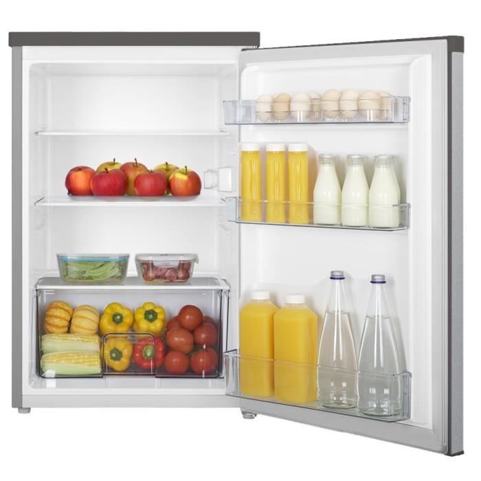 RÈfrigÈrateur table top OCEANIC OCEARTTL133S2 - 1 Porte - 133L - Froid statique - silver