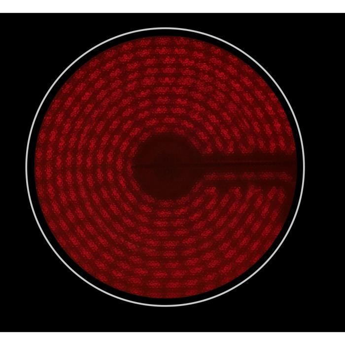 Plaque de cuisson vitrocéramique OCEANIC 3 foyers L56 x P49 cm OCEATV3Z60