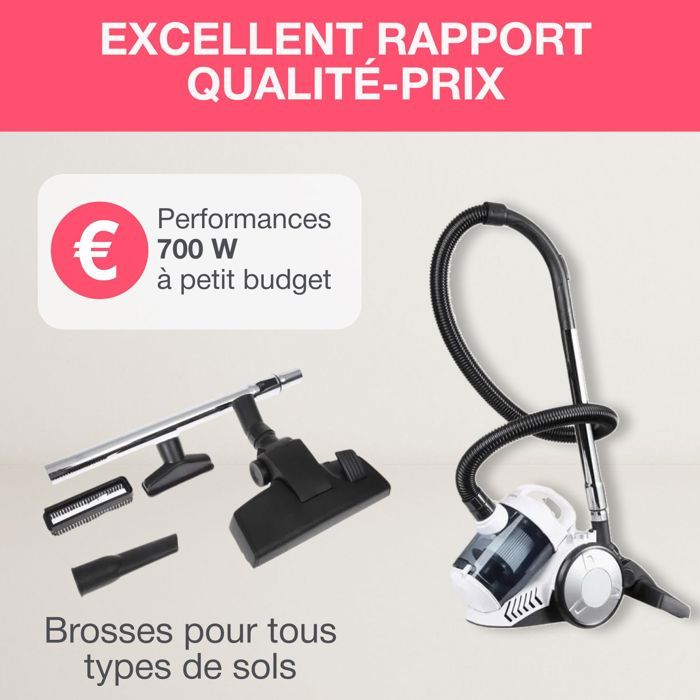 Aspirateur traîneau sans sac VC10WBAX2 Oceanic