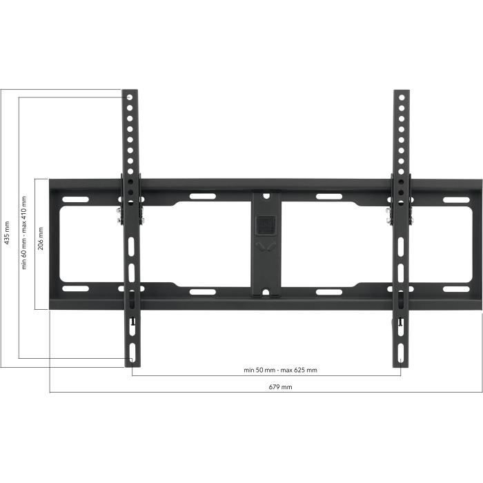 ONE FOR ALL WM4621 Support mural inclinable pour écran de 81 a 229 cm (32 a 90) - Poids max : 100kg