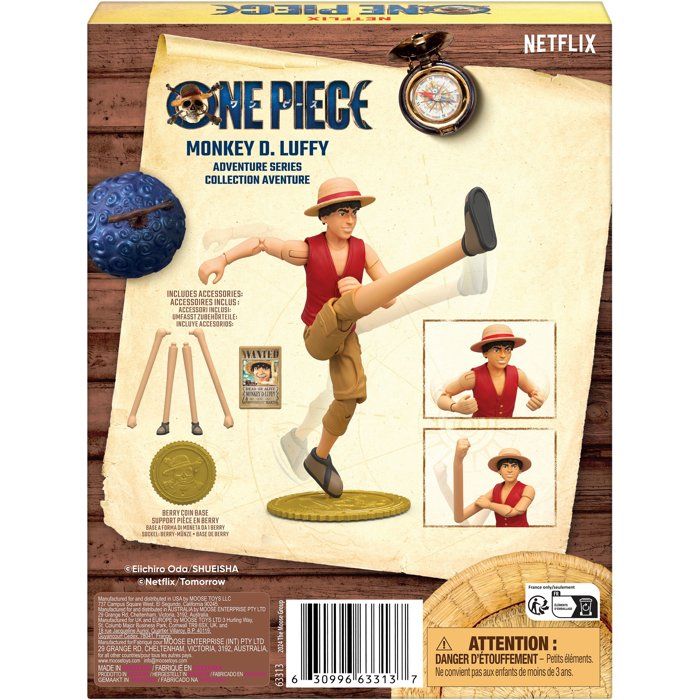 Figurine articulée - ONE PIECE - Luffy - 15 cm - Des 4 ans