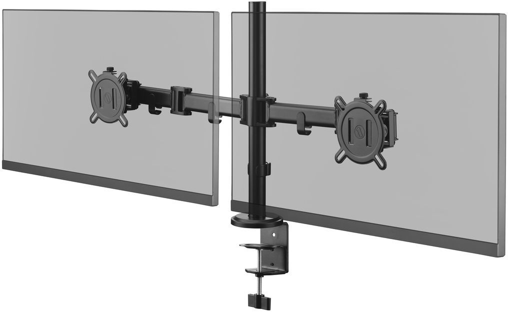 Support moniteur Smart - ONE FOR ALL - Vesa 100 - Double Bras - 13 et 32'' - 8kgs max - Hauteur réglable - Noir