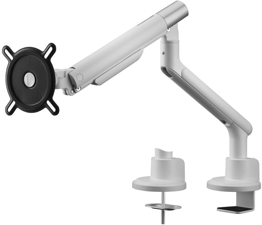 Support moniteur Dynamic - ONE FOR ALL - Vesa 100 - Simple Bras - 13 et 32'' - 8kgs max - Hauteur réglable - Blanc