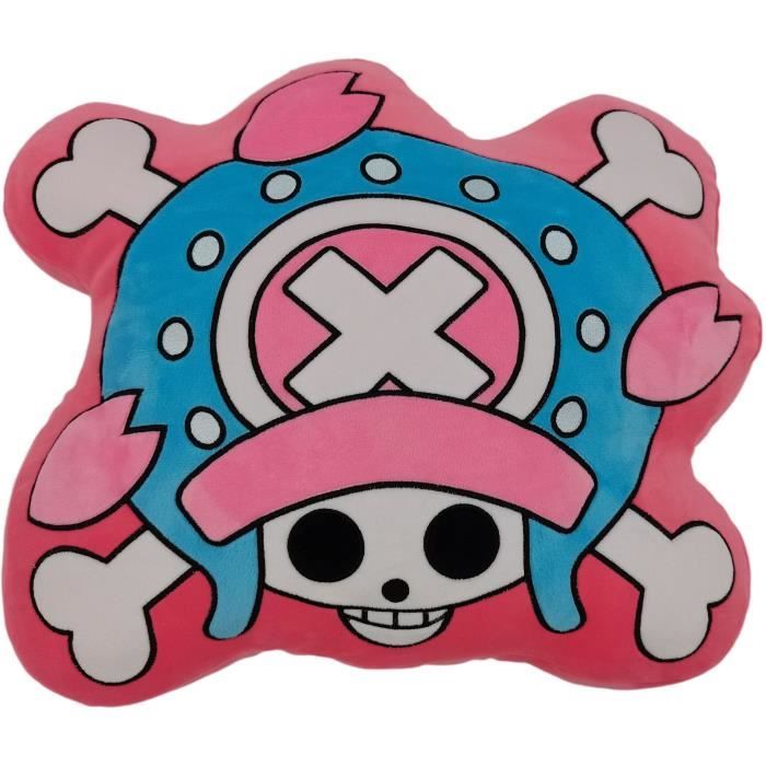 Coussin 3D - ONE PIECE - Logo Tony Chopper - Microfibre - 40 cm