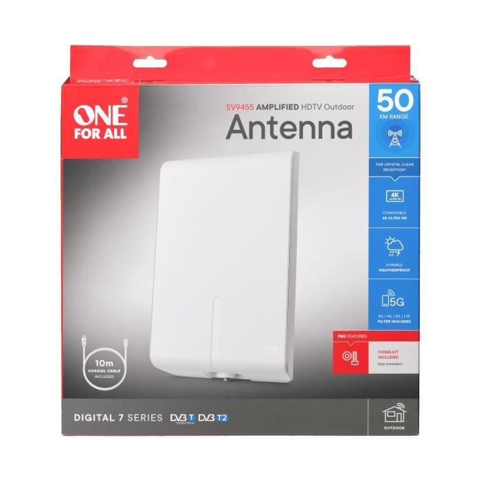 Antenne TV / TNT One For All ANTENNE TV INTERIEUR SV9455 5G