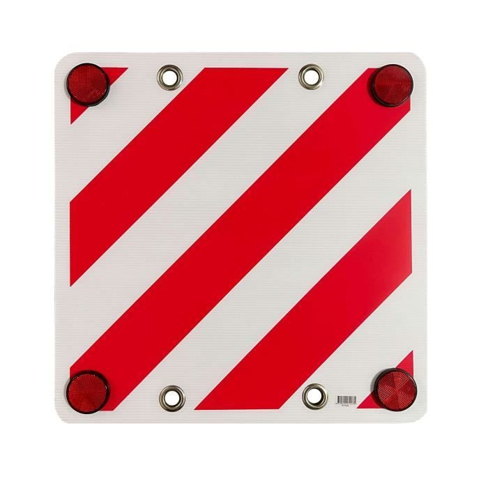 Panneau de signalisation arriere - OPTIMA - 500 x 500 mm