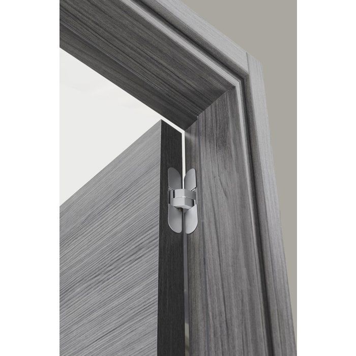 Bloc porte avec huisserie réversible et ajustable - OPTIMUM - Premium - Chene blond - H 204 x Ep 4,4 x L 83 cm