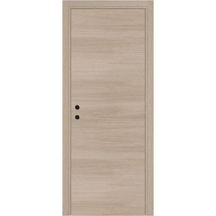 Bloc porte avec huisserie réversible et ajustable - OPTIMUM - Premium - Chene blond - H 204 x Ep 4,4 x L 83 cm