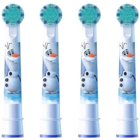 Brossettes x4 Reine des Neiges, Disney, Oral-B Pro Kids 3+, Pack de rechange, Pour enfant