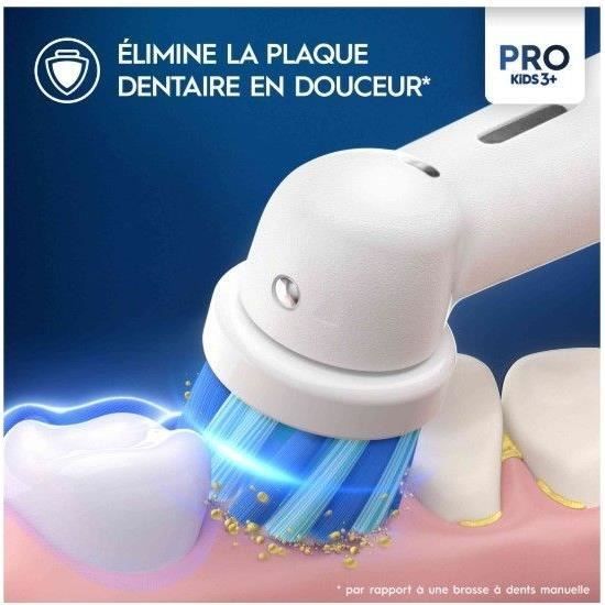 Oral-B Kids Lot de 4 Brossettes Reine des Neiges, Disney