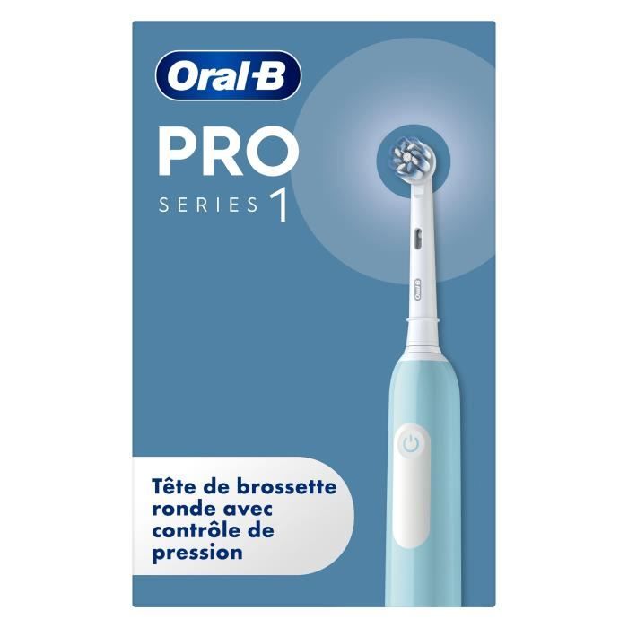 Brosse a dents électrique - ORAL-B Pro 1 - Sensitive Clean - Bleu