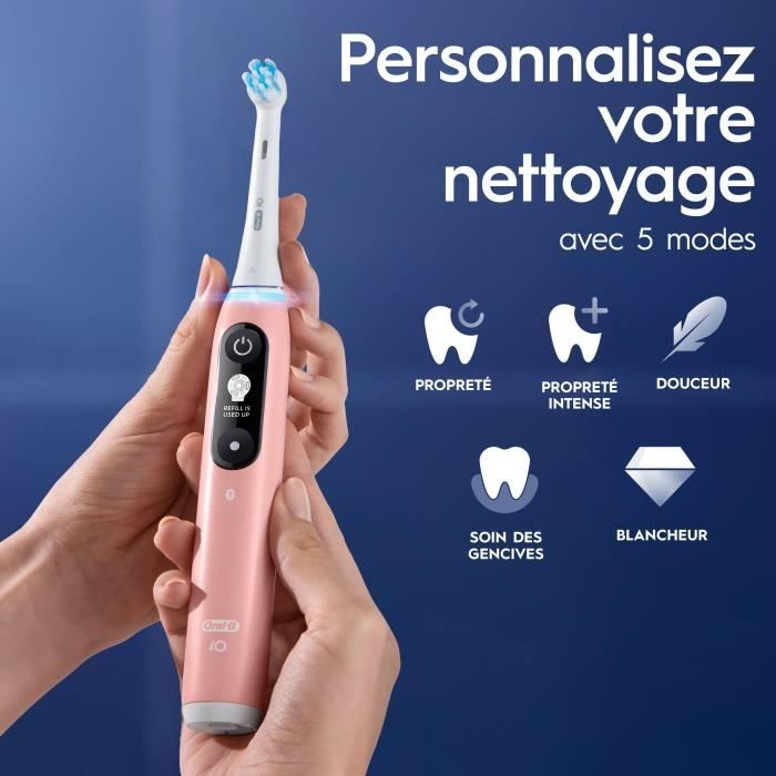 Brosses a dents - ORAL-B - iO6n Series - Pink Sand - Electrique