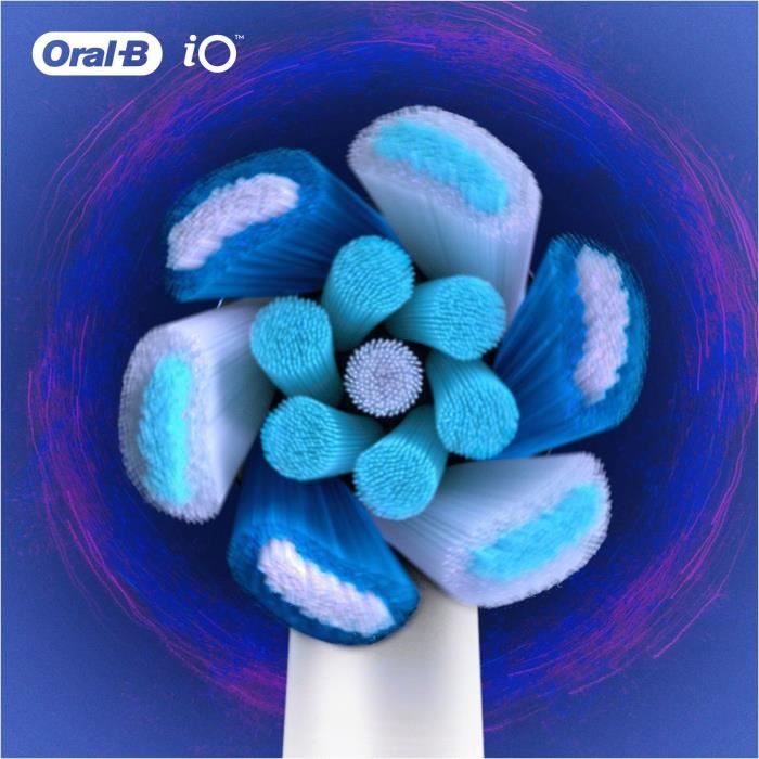 Tetes de brosse Oral-B iO Ultimate Clean - Pack X2 - …limination de la plaque dentaire a 100% des le jour 1