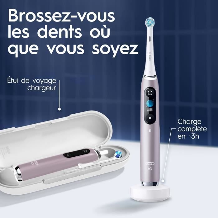 Brosses a dents - ORAL-B - iO9s Series - Rose Quartz (+1 refills) - Electrique