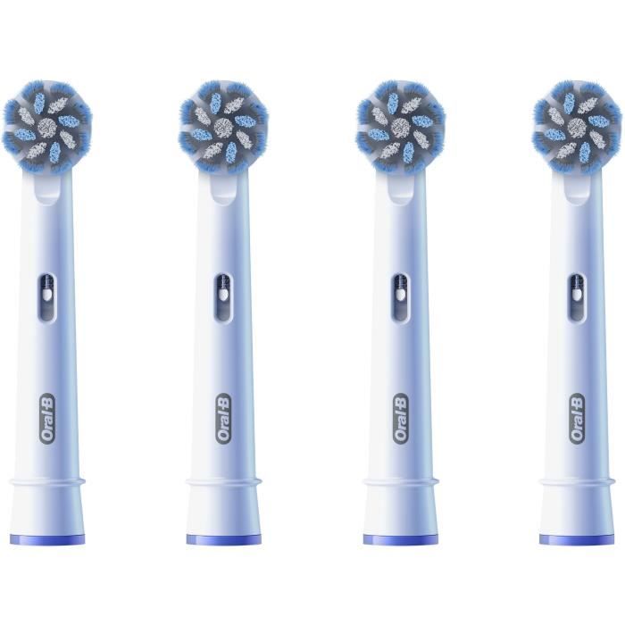 Brossettes - ORAL-B - Pro Sensitive Clean - Pour brosse a dents - 4 unitÈs