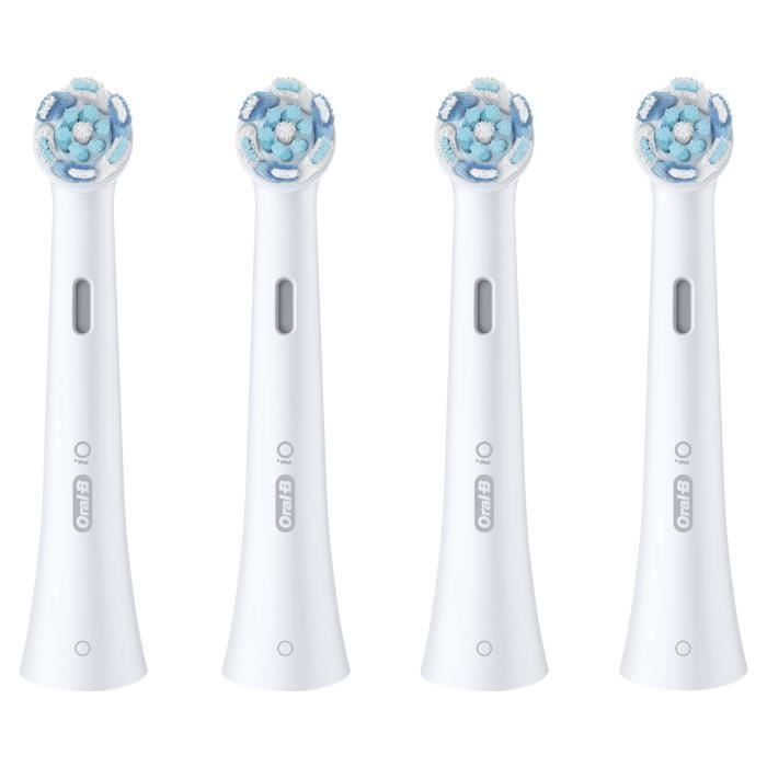 Brossettes - ORAL-B - IO refills Ultimate Clean - Pack de 4 - Blanc