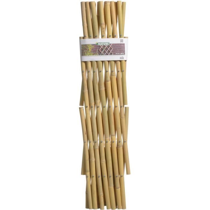 Treillis extensible - NATURE - En bambou - 70 x 180 cm