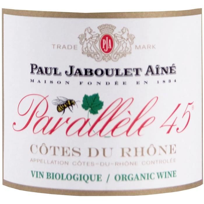 Maison Paul Jaboulet Ainé 2022 Côtes du Rhône - Vin blanc de la Vallée du Rhône - Bio