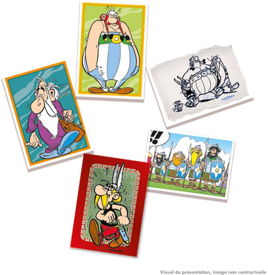 Boîte de 36 pochettes - PANINI - Astérix (65eme anniversaire) - 180 stickers