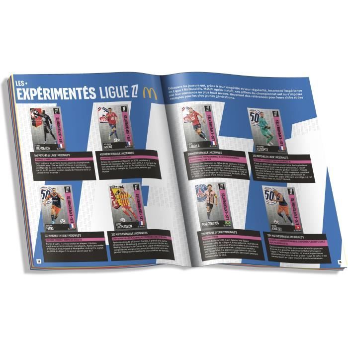 Starter Pack - PANINI - Foot Ligue 1 2024-2025 - McDonald's - Album - 2 pochettes - 1 offerte