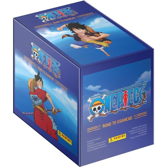Boîte - PANINI - ONE PIECE ROAD TO EGGHEAD - 8 pochettes - 64 cartes