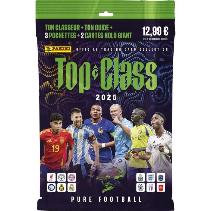 Pack de démarrage - PANINI - FIFA TOP CLASS 2025 TC - Classeur - Magazine - 3 pochettes
