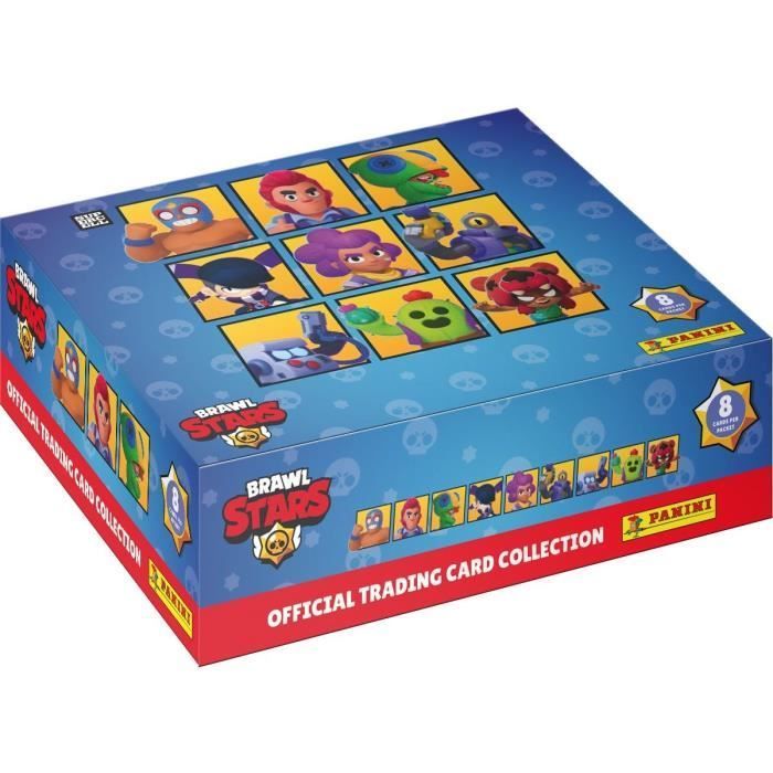 Boîte - PANINI - BRAWL STARS TC - 18 pochettes - 144 cartes