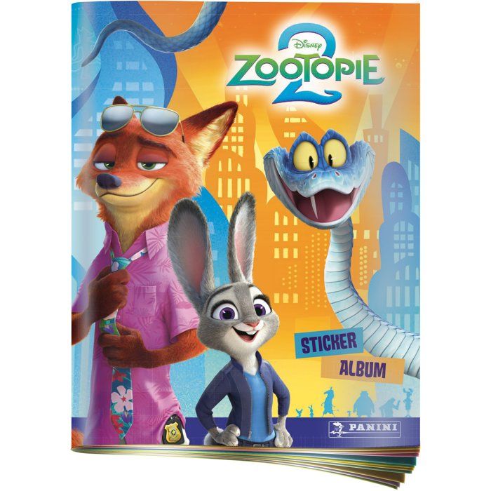 Album - PANINI - Zootopie 2 - 1 poster dépliant