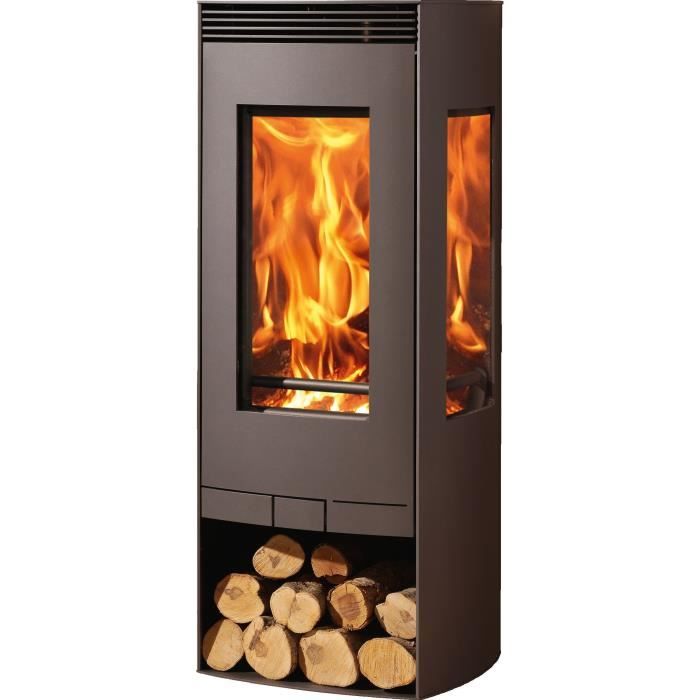 Poele a bois - PANADERO - Alba Ecodesign - 9,5 kw - B˚ches 50 cm