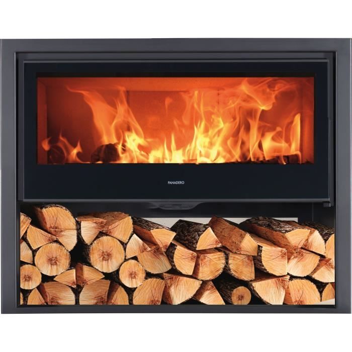 Poele a bois - PANADERO - Chopin 3V Ecodesign - 8,2 kw - B˚ches 80 cm