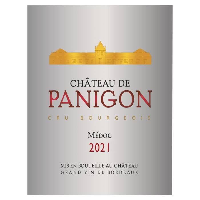 Château de Panigon 2021 Médoc Cru Bourgeois - Vin rouge de Bordeaux