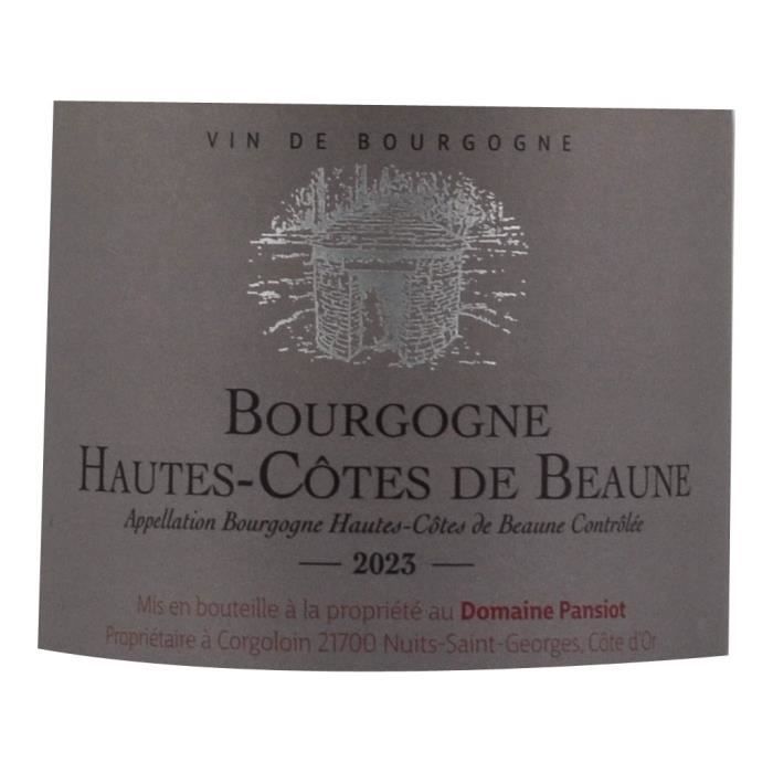Domaine Pansiot 2023 Bourgogne Hautes-Côtes de Beaune - Vin blanc de Bourgogne
