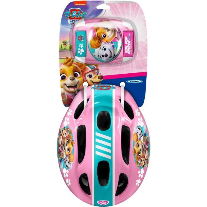 Protections roller - PAT'PATROUILLE - Casque / CoudiŤres / GenouillŤres - Rose