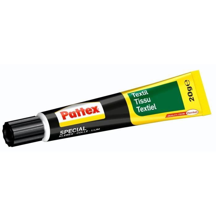 Colle SpÈcialitÈs MatÈriaux - PATTEX - Textile - Tube - 20g