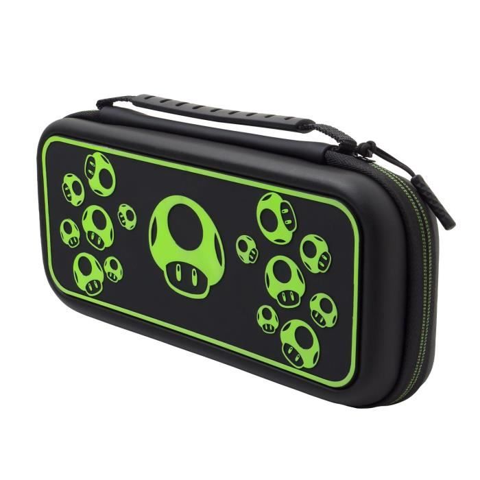 Sacoche de transport - PDP - 1 UP Glow In The Dark - Nintendo Switch - Noir