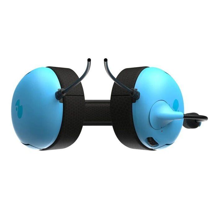 Casque Filaire - Airlite - Neptune Blue - Compatible PS4/PS5 - Microphone Boom - Arceau Circum-aural