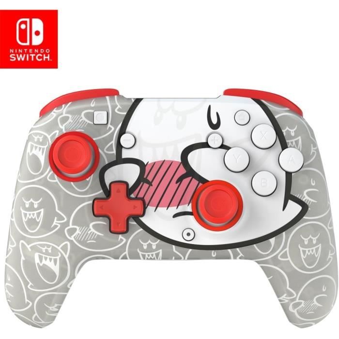 Manette sans fil pour Nintendo Switch - PDP - Rematch Glow Boo-Hoo