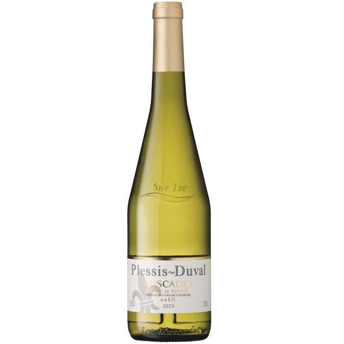 Plessis-Duval Muscadet Sevre et Maine sur Lie - Vin blanc de Loire 2023