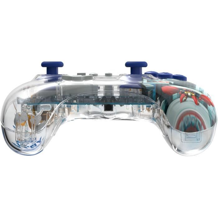 Manette filaire pour Nintendo Switch - PDP - Realmz Tails - Éclairage LED