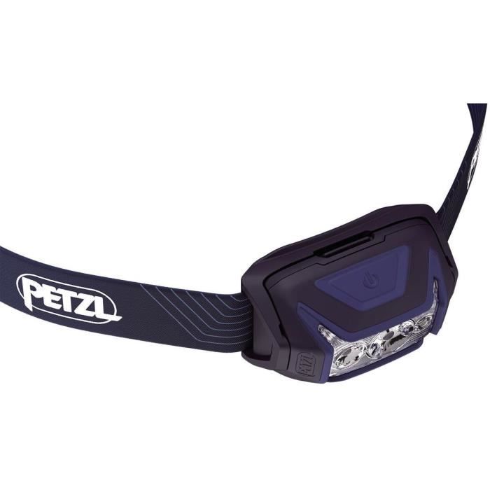 Lampe frontale - PETZL - ACTIK - 450 lumens - 3 piles AAA/LR03 incluses - Bleu