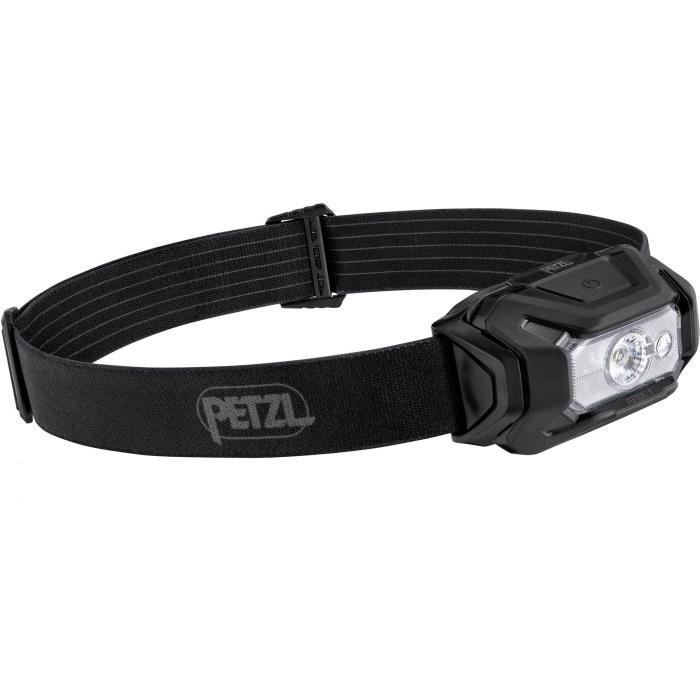 Lampe frontale Ètanche - PETZL - ARIA 1 - 350 lumens - 3 piles AAA/LR03 incluses - Noir