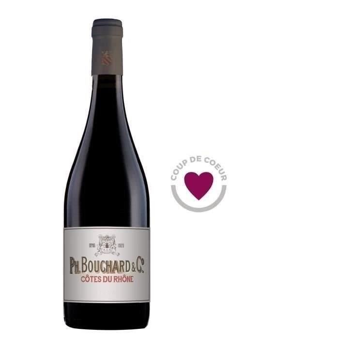 Bouchard & Cie Côtes du Rhône - Vin rouge de la Vallée du Rhône 2022