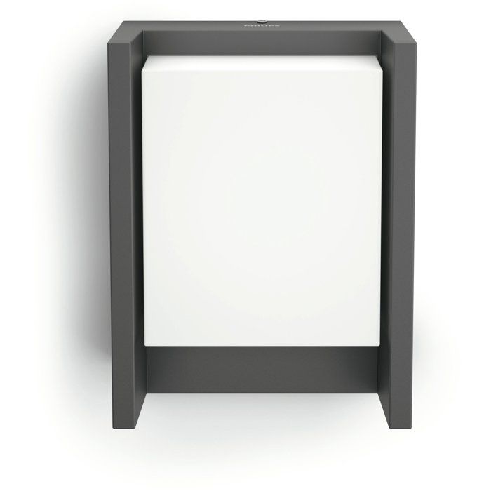 Applique murale - PHILIPS - Arbour - Éclairage extérieur - Lumiere blanche chaude - Large - IP44