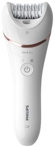 Épilateur électrique - Philips - BRE770/92 - 9 accessoires - 2 vitesses - Tete lavable